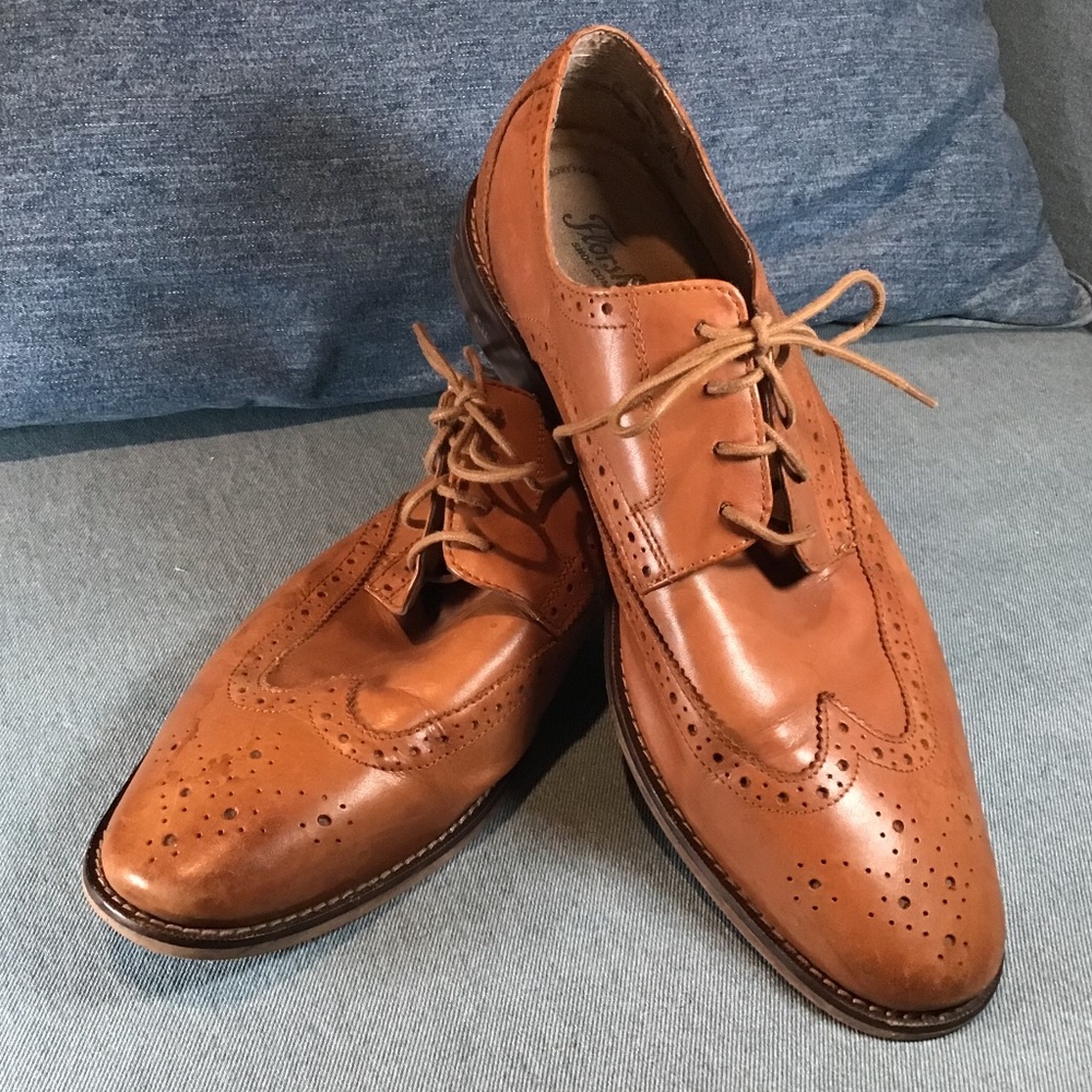 Florsheim Size 12 Loafer Wingtip Tie